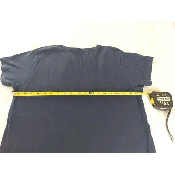 Tee Turtle Sailor Moon Women's Small Cat's Graphic Dark Blue T-Shirt - Picture 5 of 6